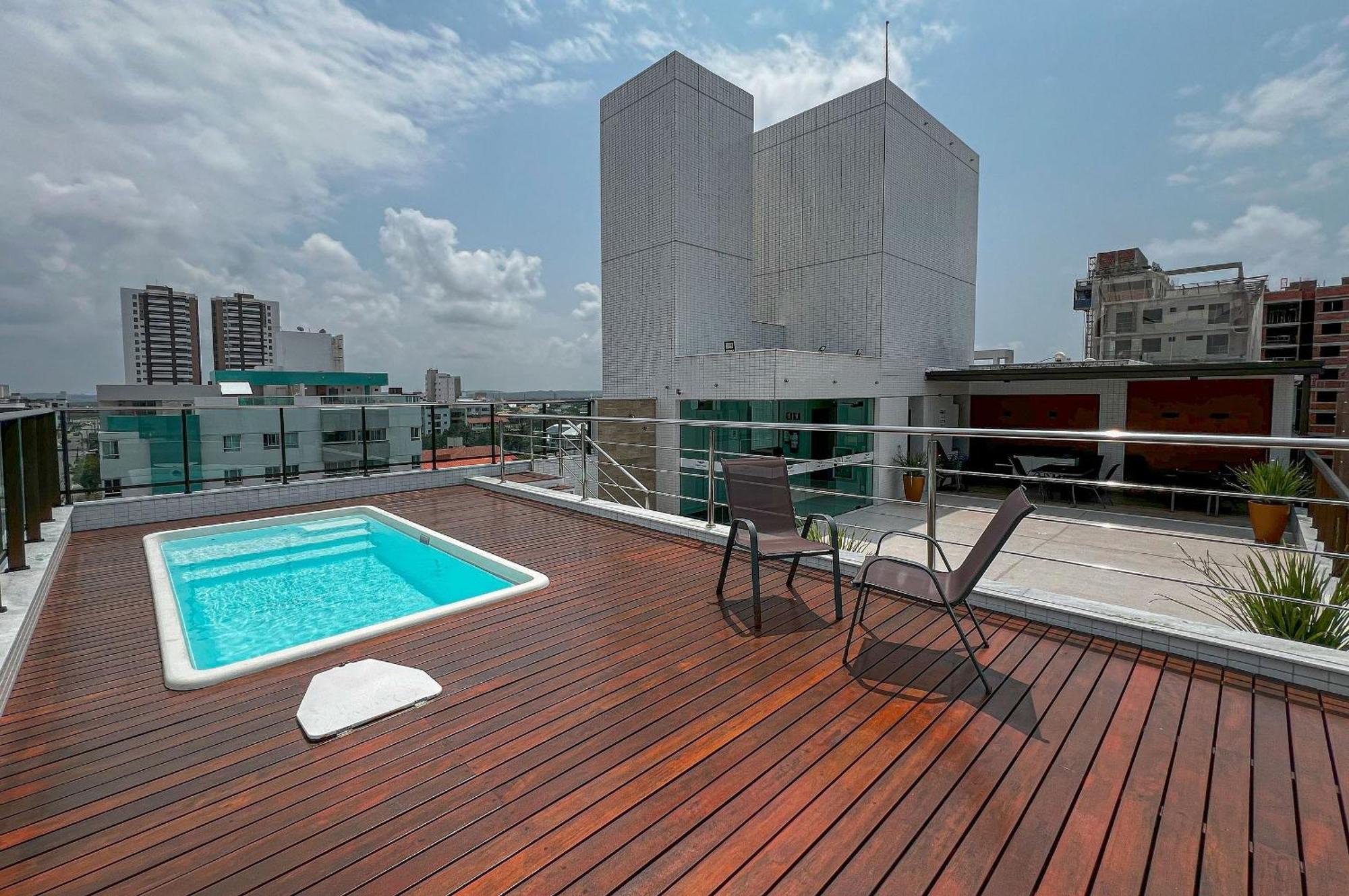 Studio Luxo 150M Praia Intermares 3 Pessoas Cabedelo Exteriör bild